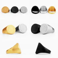 Stainless Steel Men Rings men's rings Luxurious Weddings