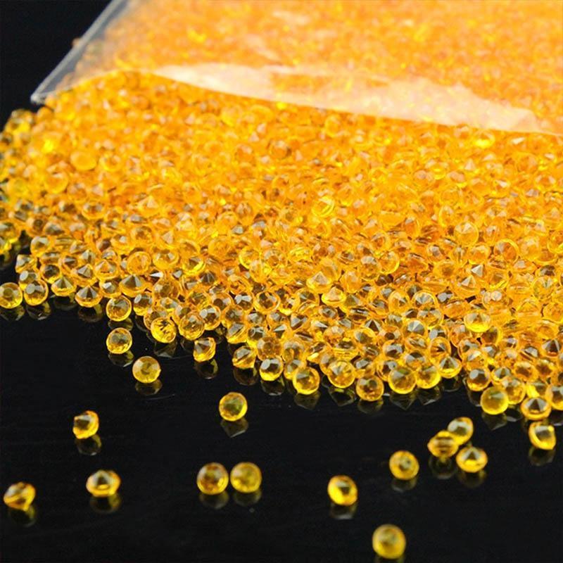 10000pcs/pack 2.5mm turquoise Acrylic Crystal Diamond Confetti Confetti Luxurious Weddings