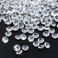 1000pcs DIY Diamond Table Confetti Gold Crystal - Luxurious Weddings