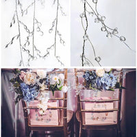 100/120/150cm Acrylic Crystal Bead Curtain Garland Crystal Garland Luxurious Weddings