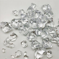 100pcs Clear Fake Crushed Ice Table Decorations DIY Craft Supplies Luxurious Weddings