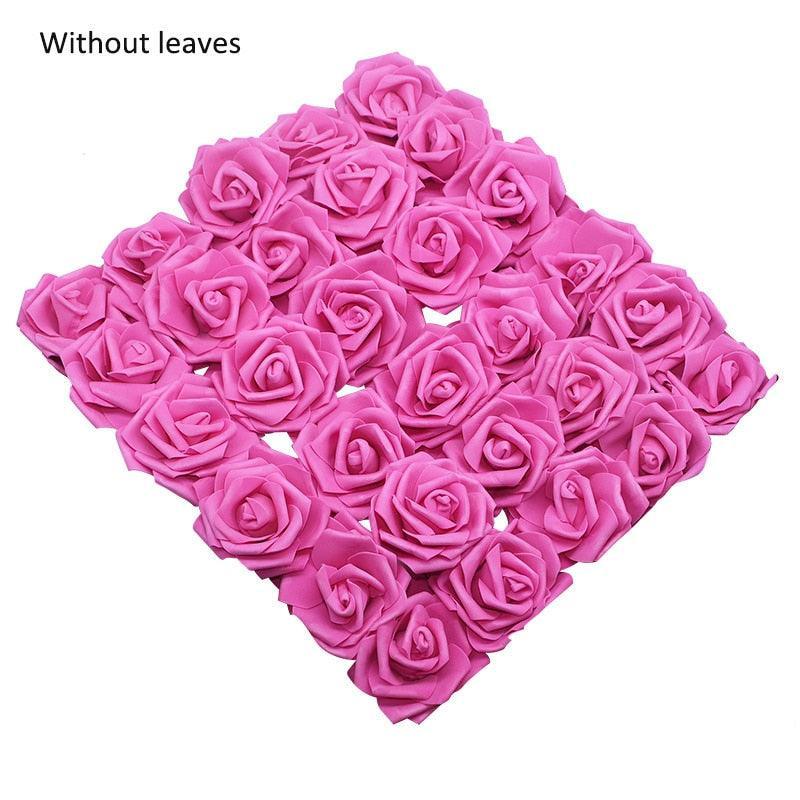 10/20/30 Rose Heads 8CM Artificial Flowers Artificial Flowers Luxurious Weddings