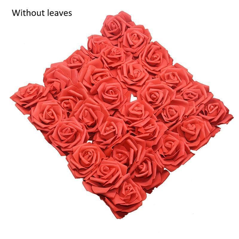 10/20/30 Rose Heads 8CM Artificial Flowers Artificial Flowers Luxurious Weddings