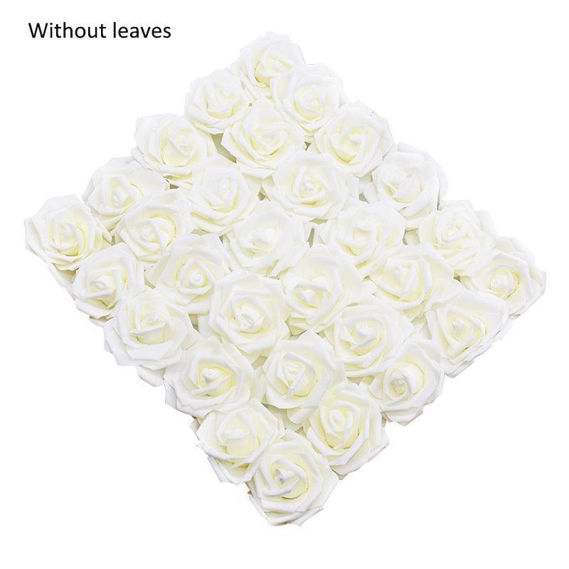 10/20/30 Rose Heads 8CM Artificial Flowers Artificial Flowers Luxurious Weddings