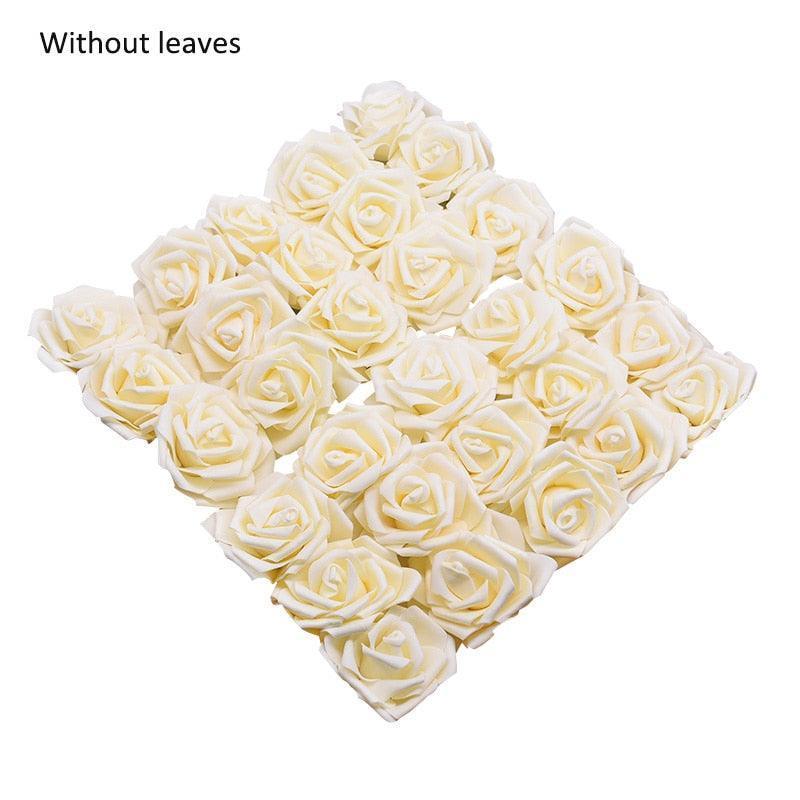 10/20/30 Rose Heads 8CM Artificial Flowers Artificial Flowers Luxurious Weddings