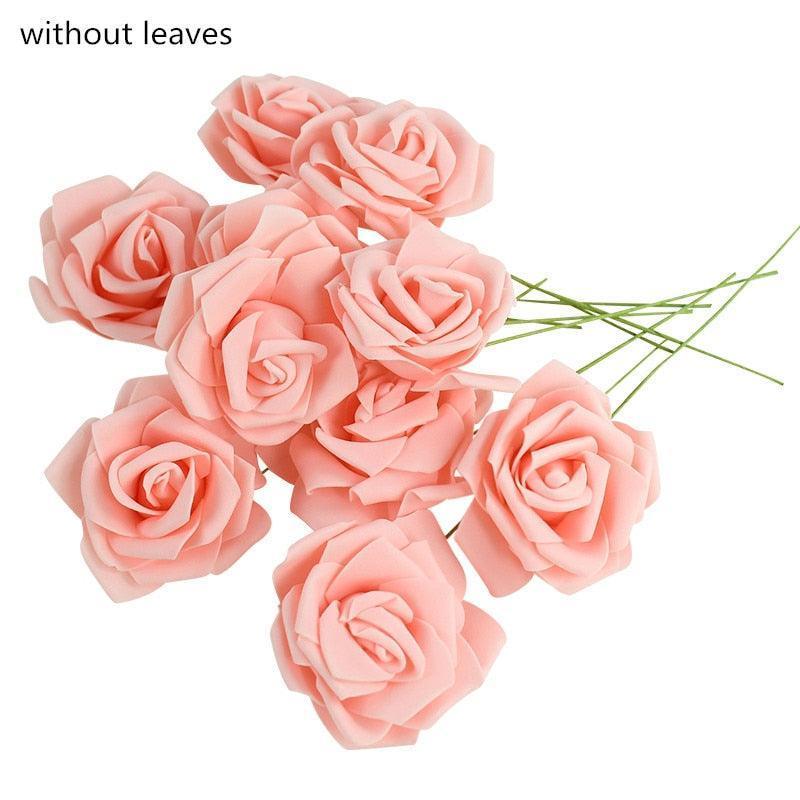 10/20/30 Rose Heads 8CM Artificial Flowers Artificial Flowers Luxurious Weddings