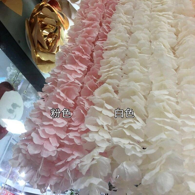 10pcs 2M/3M Orchid Rattan Artificial Silk Flower Vine Artificial Flowers Luxurious Weddings