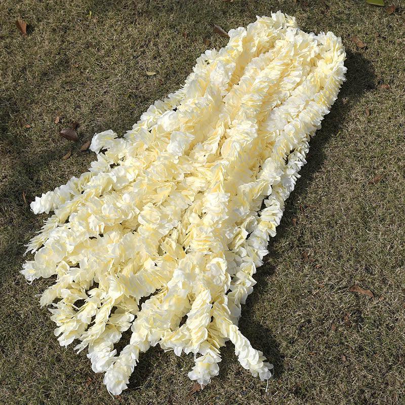 10pcs 2M/3M Orchid Rattan Artificial Silk Flower Vine Artificial Flowers Luxurious Weddings