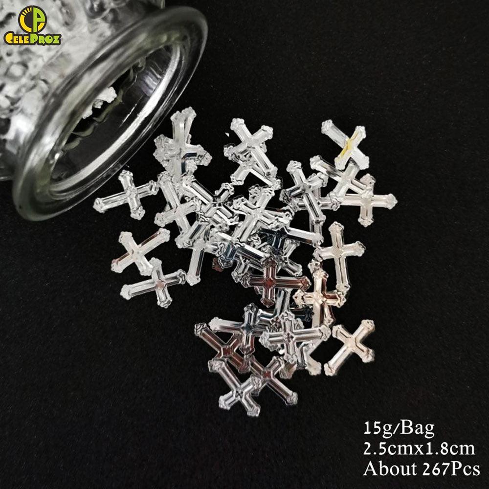 15g Church Wedding Table Confetti Confetti Luxurious Weddings