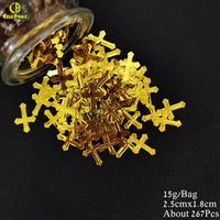 15g Church Wedding Table Confetti Confetti Luxurious Weddings