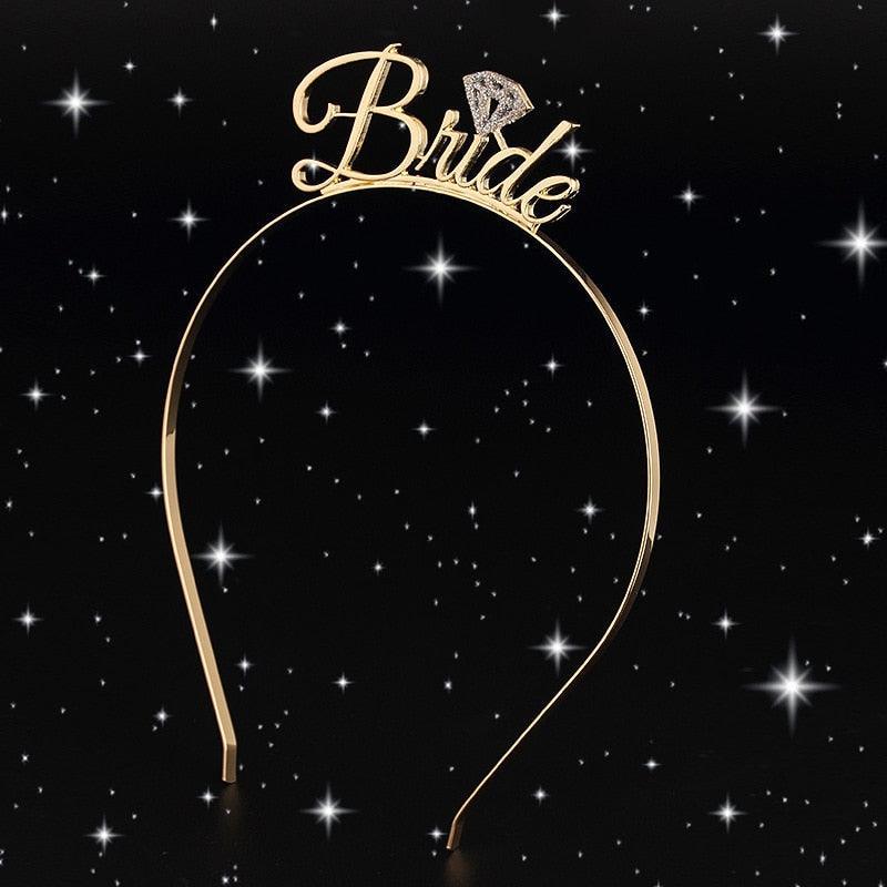 1set Rose Gold Bride to Be Satin Sash Bachelorette Party Luxurious Weddings