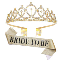 1set Rose Gold Bride to Be Satin Sash Bachelorette Party Luxurious Weddings