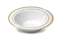 25pcs Disposable Plastic Bowls Disposable Tableware Luxurious Weddings