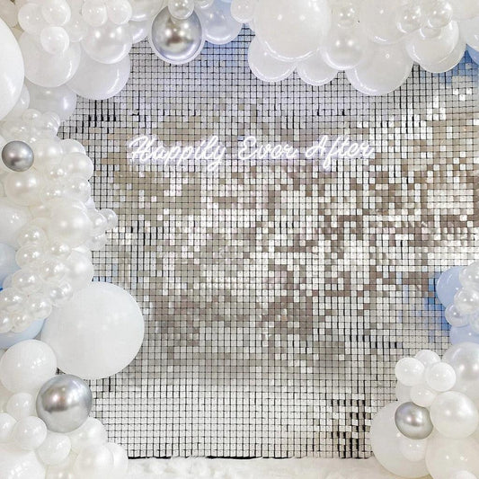 2m Party Background Curtain Sequin Backdrop Party Supplies Luxurious Weddings