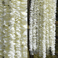 2pcs Wisteria Garland Artificial Silk Flower Vine Artificial Flowers Luxurious Weddings