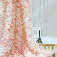 2pcs Wisteria Garland Artificial Silk Flower Vine Artificial Flowers Luxurious Weddings