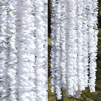 2pcs Wisteria Garland Artificial Silk Flower Vine Artificial Flowers Luxurious Weddings