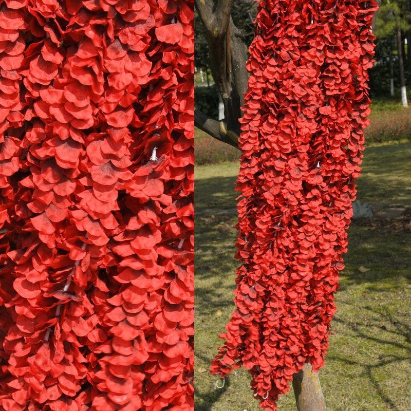 2pcs Wisteria Garland Artificial Silk Flower Vine Artificial Flowers Luxurious Weddings