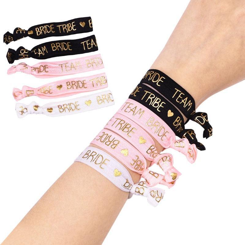 6/11pcs Team Bride Bachelorette Party Bride to Be Bachelorette Party Luxurious Weddings