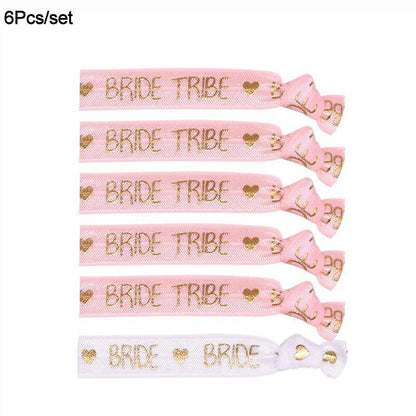 6/11pcs Team Bride Bachelorette Party Bride to Be Bachelorette Party Luxurious Weddings