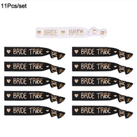 6/11pcs Team Bride Bachelorette Party Bride to Be - Luxurious Weddings