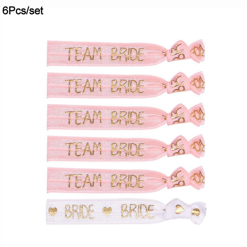 6/11pcs Team Bride Bachelorette Party Bride to Be - Luxurious Weddings