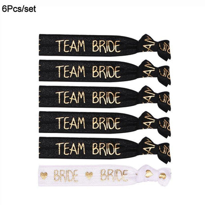 6/11pcs Team Bride Bachelorette Party Bride to Be Bachelorette Party Luxurious Weddings