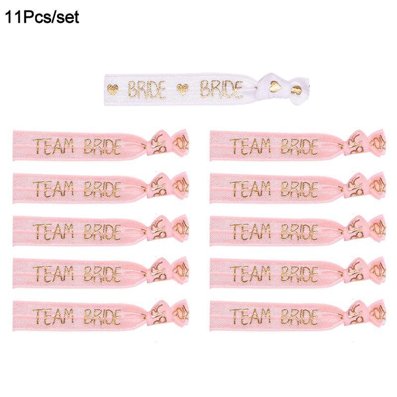 6/11pcs Team Bride Bachelorette Party Bride to Be - Luxurious Weddings