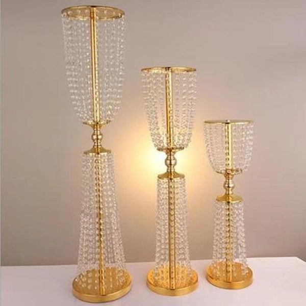 acrylic Imitation crystal wedding centerpiece - Luxurious Weddings