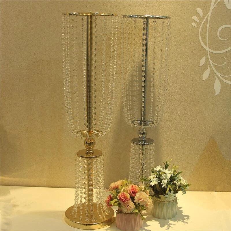 acrylic Imitation crystal wedding centerpiece Luxurious Weddings