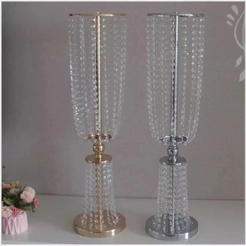 acrylic Imitation crystal wedding centerpiece Luxurious Weddings