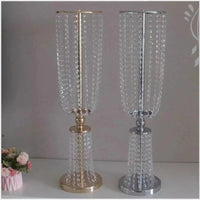 acrylic Imitation crystal wedding centerpiece Luxurious Weddings