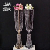 acrylic Imitation crystal wedding centerpiece Luxurious Weddings