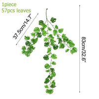 Artificial Flowers Vine Garland Wisteria Silk Hanging Flowers Artificial Flowers Luxurious Weddings