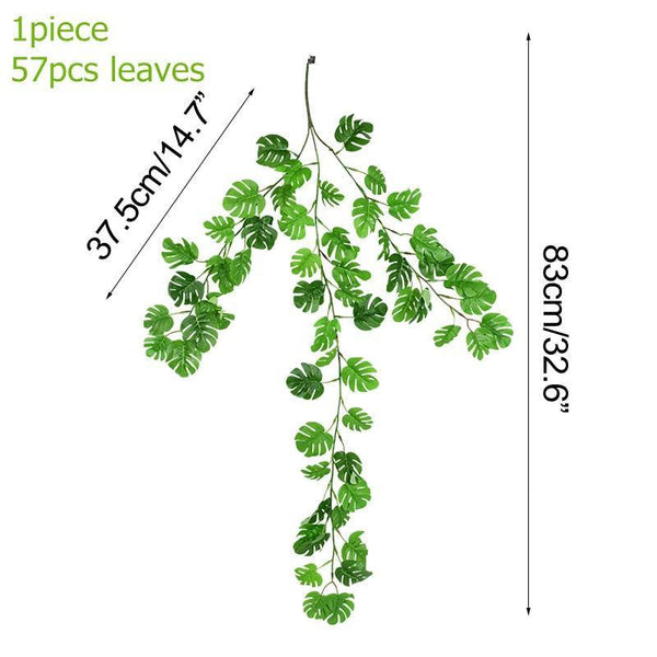 Artificial Flowers Vine Garland Wisteria Silk Hanging Flowers - Luxurious Weddings