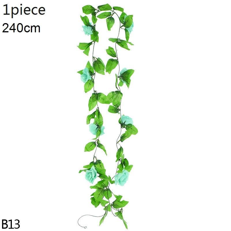 Artificial Flowers Vine Garland Wisteria Silk Hanging Flowers Artificial Flowers Luxurious Weddings