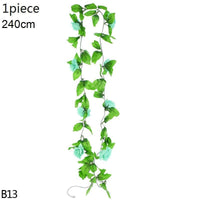 Artificial Flowers Vine Garland Wisteria Silk Hanging Flowers Artificial Flowers Luxurious Weddings