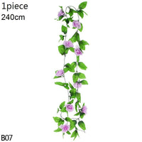 Artificial Flowers Vine Garland Wisteria Silk Hanging Flowers Artificial Flowers Luxurious Weddings