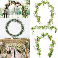 Artificial Flowers Vine Garland Wisteria Silk Hanging Flowers Artificial Flowers Luxurious Weddings