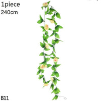 Artificial Flowers Vine Garland Wisteria Silk Hanging Flowers Artificial Flowers Luxurious Weddings