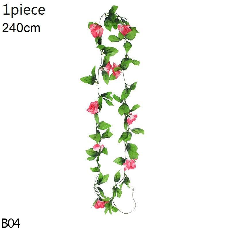 Artificial Flowers Vine Garland Wisteria Silk Hanging Flowers Artificial Flowers Luxurious Weddings