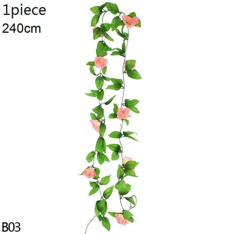 Artificial Flowers Vine Garland Wisteria Silk Hanging Flowers Artificial Flowers Luxurious Weddings