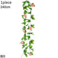 Artificial Flowers Vine Garland Wisteria Silk Hanging Flowers Artificial Flowers Luxurious Weddings