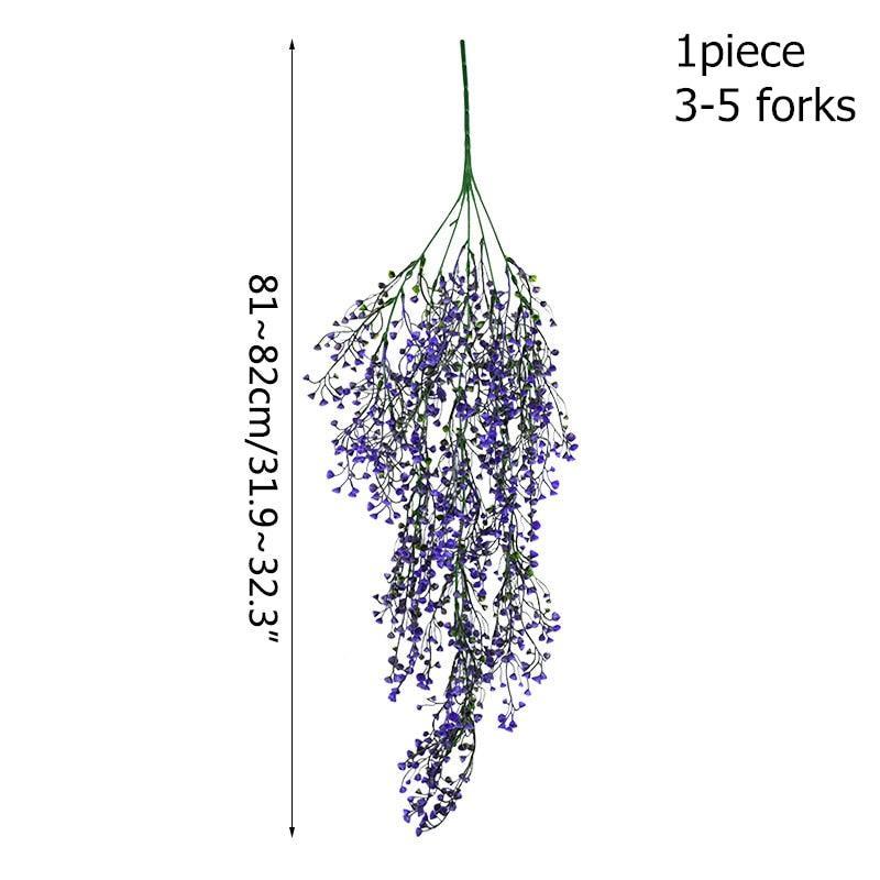 Artificial Flowers Vine Garland Wisteria Silk Hanging Flowers Artificial Flowers Luxurious Weddings