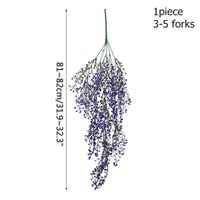 Artificial Flowers Vine Garland Wisteria Silk Hanging Flowers Artificial Flowers Luxurious Weddings