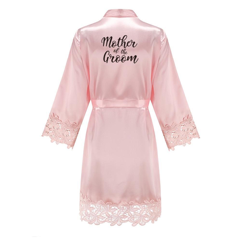 Bridesmaid/Bride Robes Rose Gold Robe Set Luxurious Weddings