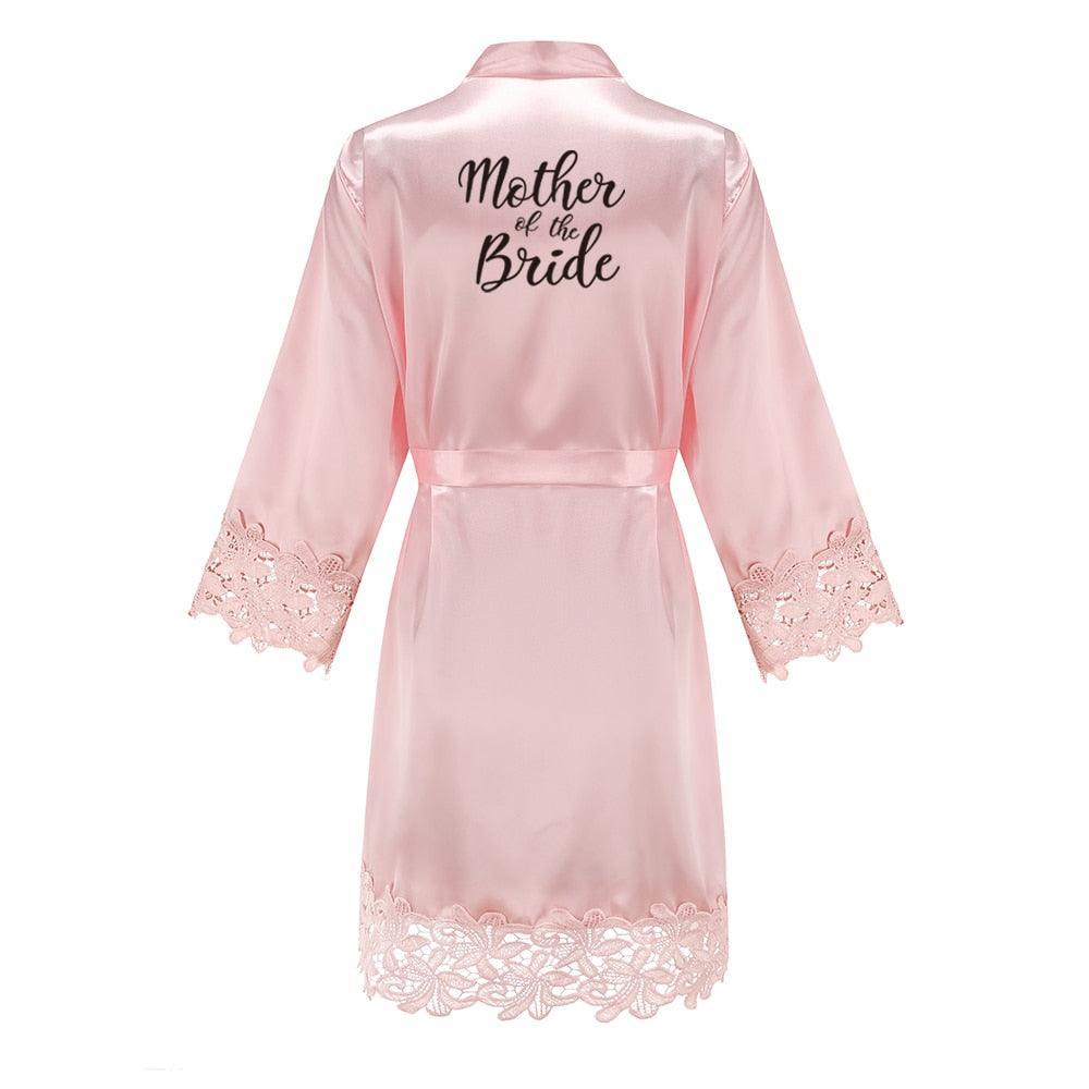 Bridesmaid/Bride Robes Rose Gold Robe Set Luxurious Weddings