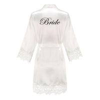 Bridesmaid/Bride Robes Rose Gold Robe Set Luxurious Weddings