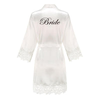 Bridesmaid/Bride Robes Rose Gold Robe Set Luxurious Weddings