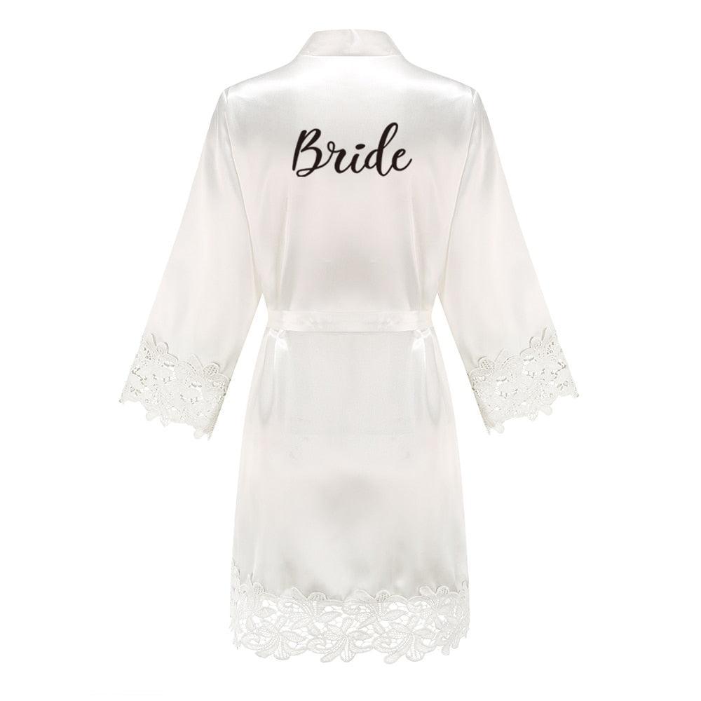 Bridesmaid/Bride Robes Rose Gold Robe Set Luxurious Weddings